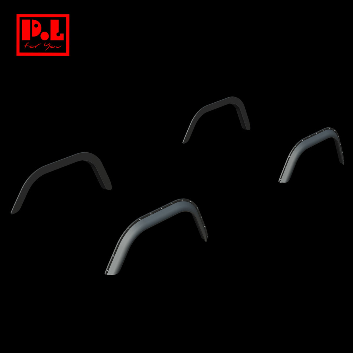 Off Road Rear Fender Flare — 3D print STL files
