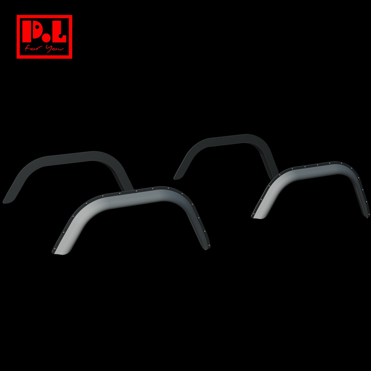Off Road Rear Fender Flare — 3D print STL files