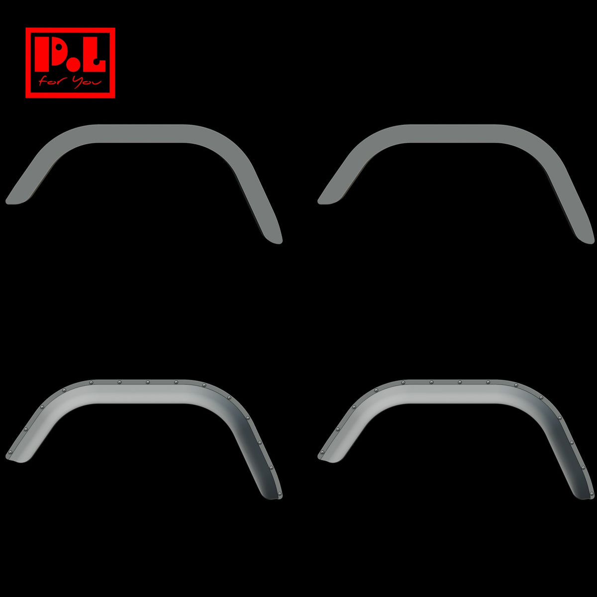 Off Road Rear Fender Flare — 3D print STL files