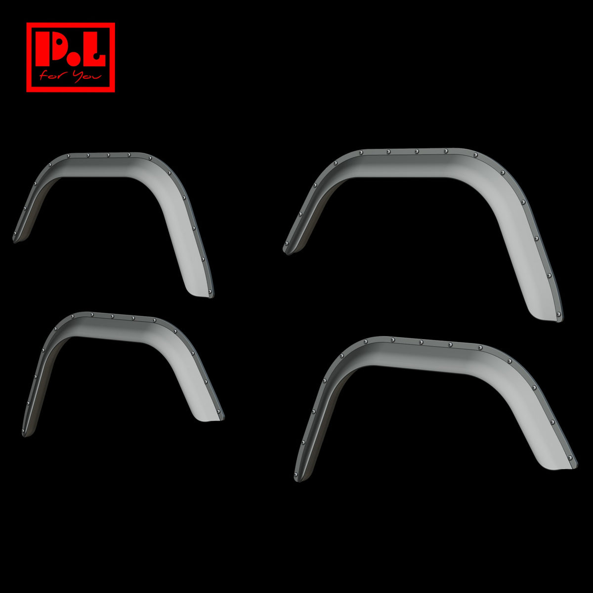 Off Road Rear Fender Flare — 3D print STL files